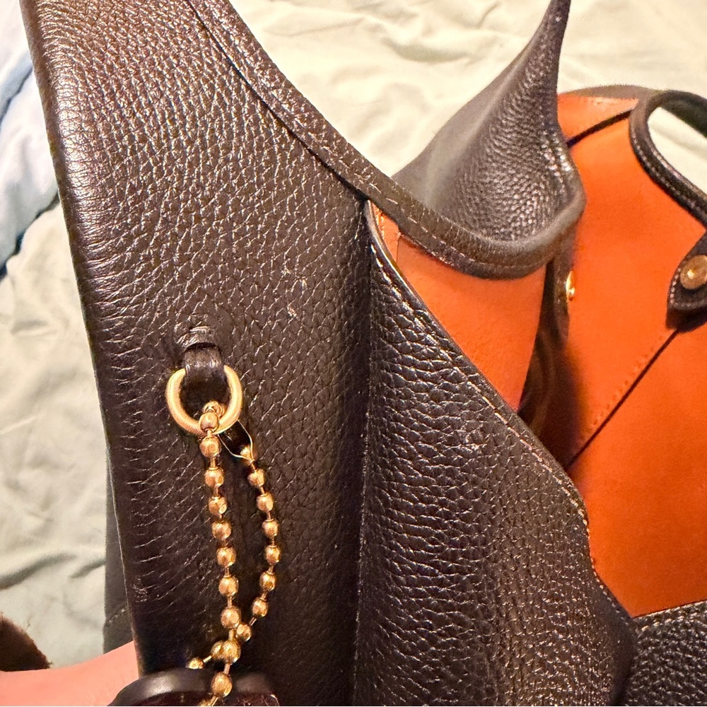 Coach Black Lana Shoulder Bag - Picture 6 of 9